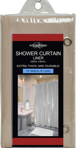 Shower Curtain Liner Beige Royal Crest