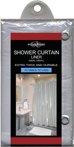 Shower Curtain Liner Frosty Royal Crest