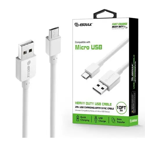 10FT Micro USB Cable