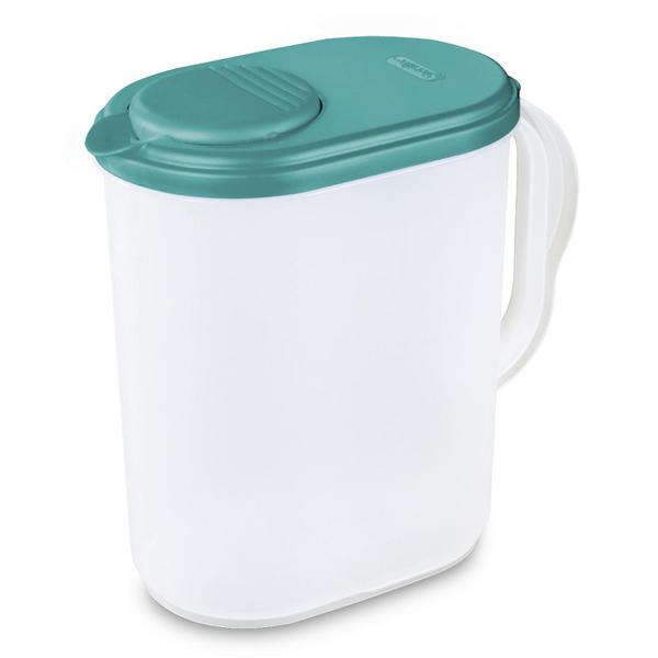 Beverage Pitcher 1 Gal. | Plastic | Washed Blue | Sterilite