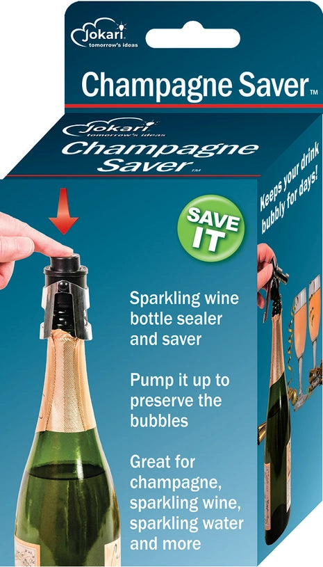 Champagne Saver Stopper | Sparkling Wine Seal | Jokari