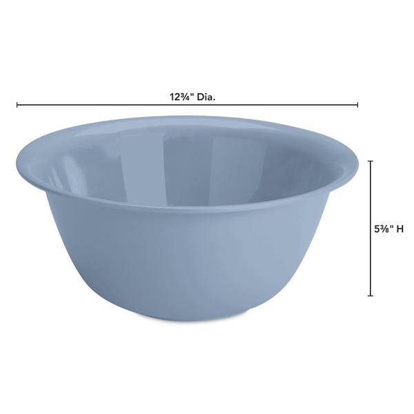 Plastic Mixing Bowl | 6 Quart | Light Blue | Sterilite