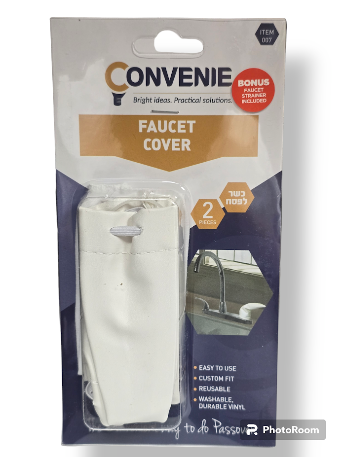 Faucet Cover With Strainer | 2 Pieces | Convenie