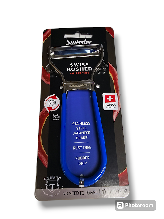 Swissler Silicone Non Slip Stainless Steel Y Peeler