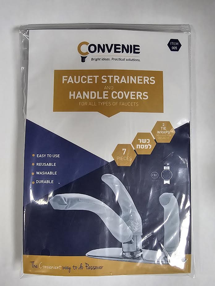 Faucet Strainers & Handle Covers | 7 Pieces | Convenie