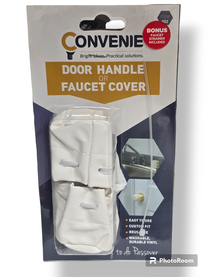 Door Handle Or Faucet Cover | Strainer Included | Convenie
