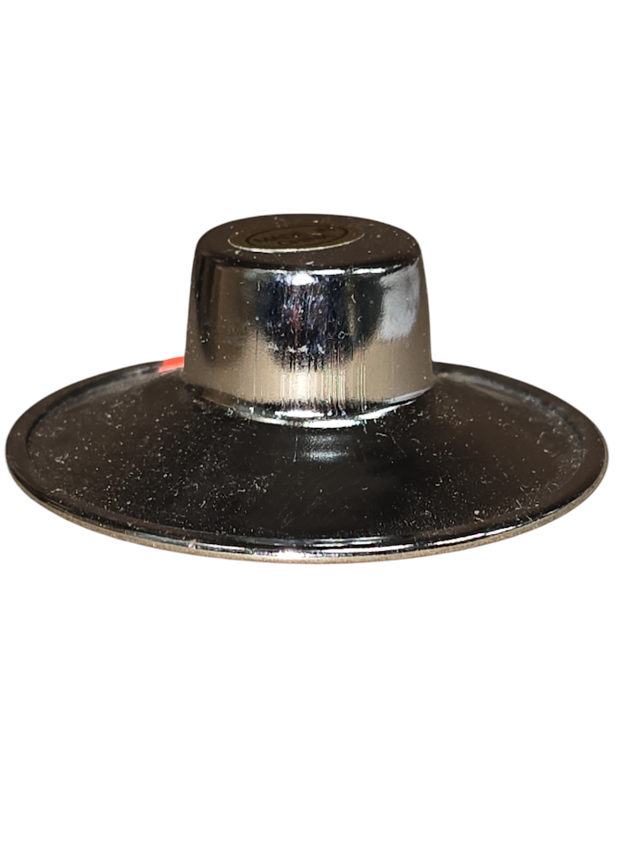 Candle Holder Drip Cup Standard Chrome Weiss Religious