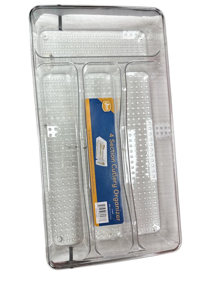 4 Section Cutlery Organizer YBM