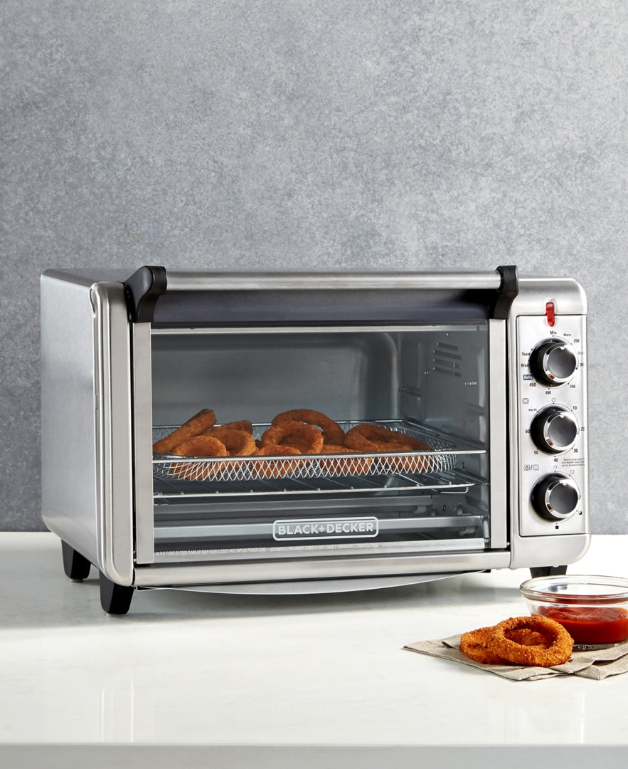 6 Slice Toaster Oven (Air Fry) Black Decker