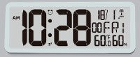 LCD Wall Alarm Clock Ken-Tech