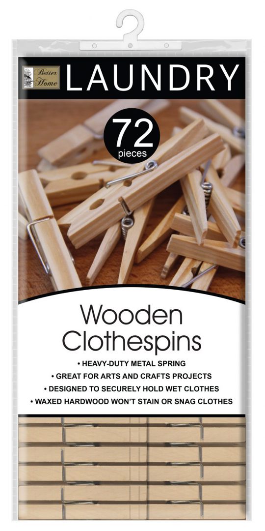 Wood Clothespins Better Home