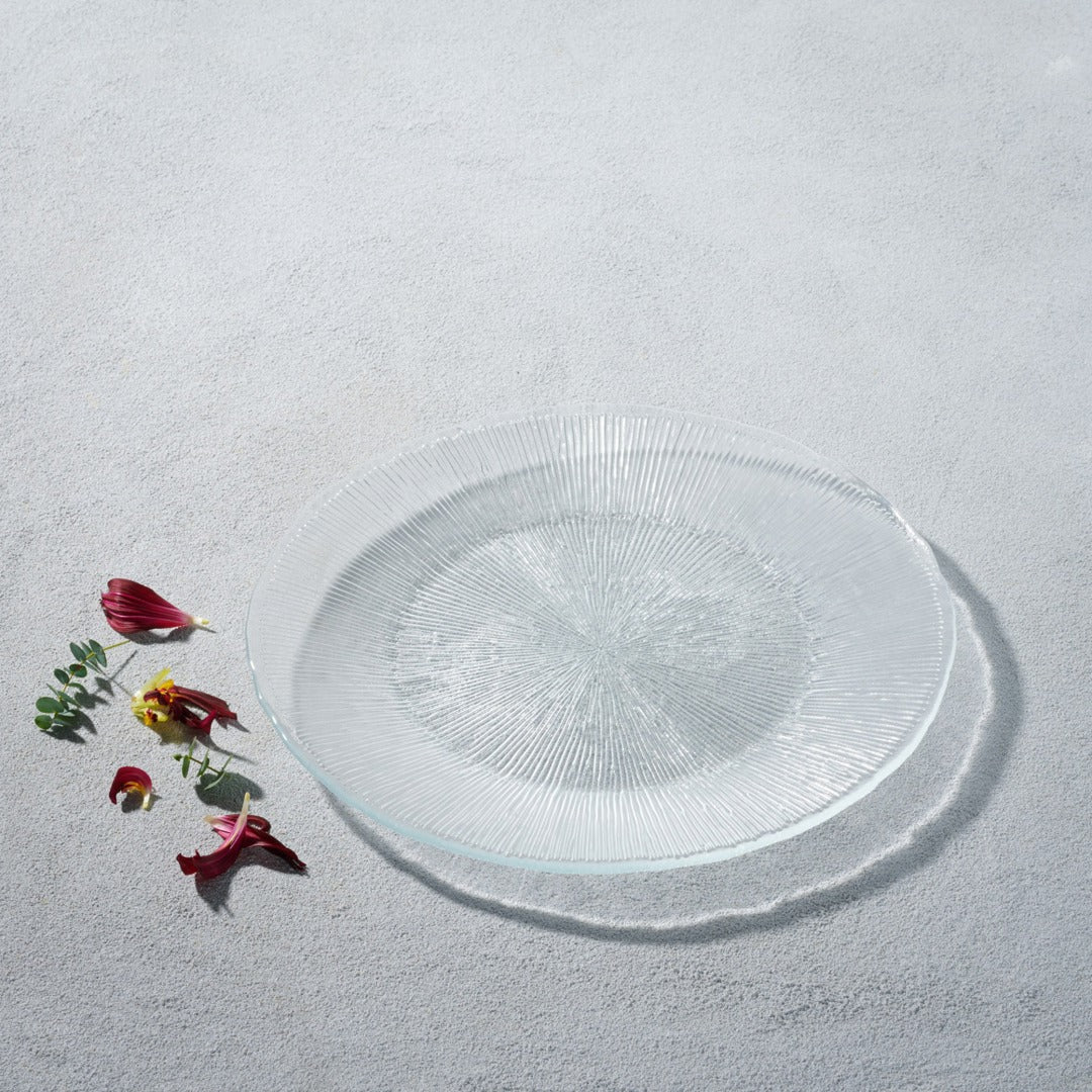 Glass Dinner Plate 11"