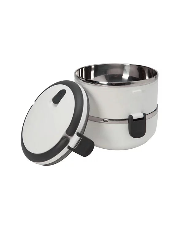 Insulated Lunch Box Stainless Steel | 2 Tier | Kitchen Details