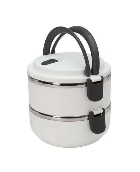 Insulated Lunch Box Stainless Steel | 2 Tier | Kitchen Details