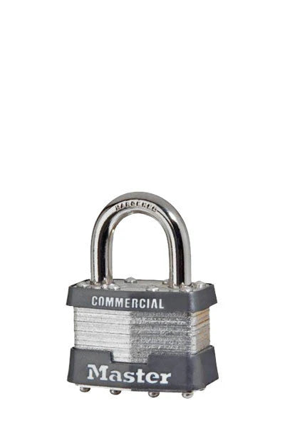 Laminated Steel Padlock 1-1/2 | Silver | Master Lock