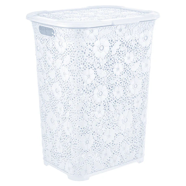 Lace Style Laundry Hamper 50L Superio