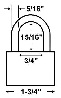 Laminated Steel Padlock 1-1/2 | Silver | Master Lock