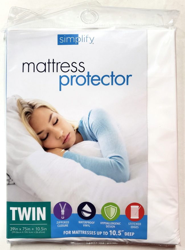 Mattress Protector Twin Zippered
