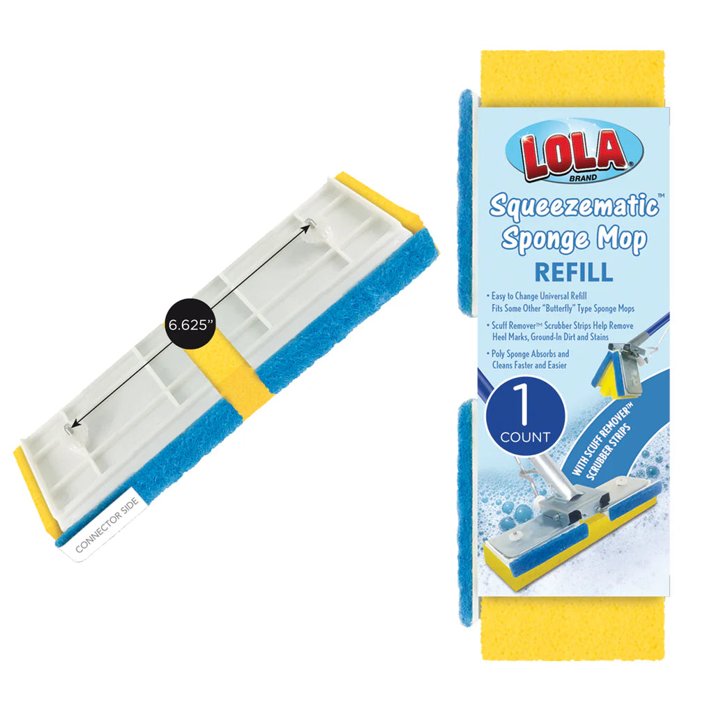 Sponge Mop Refill Squeezematic