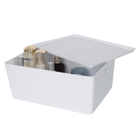 Storage Basket w/Lid Medium YBM