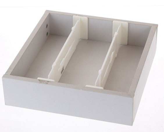 Flex Clapboard Set of 2 Drawer Divider White