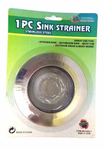 Stainless Steel Sink Strainer (4.4")