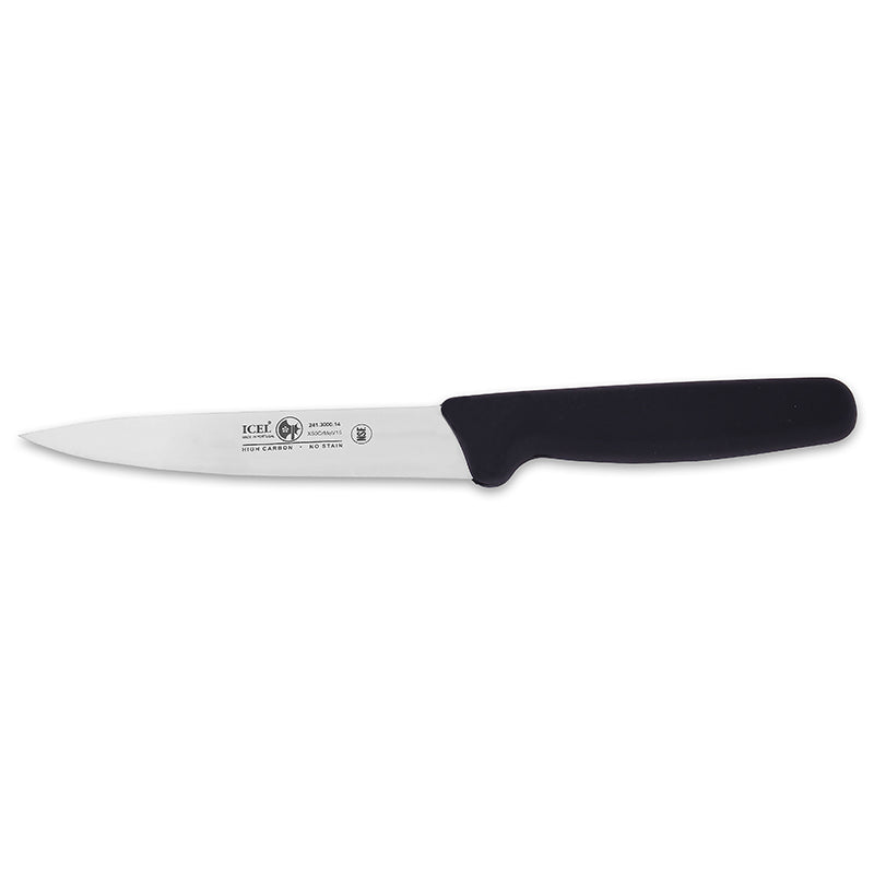 ICEL 6" Straight Utility Knife - Pointy Tip