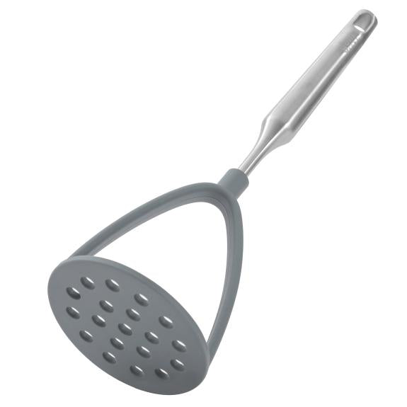 Silicone Potato Masher Grey YBM