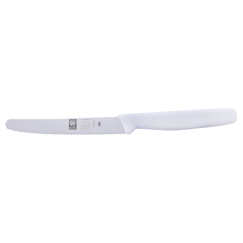 ICEL 4.25" Serrated Paring Knife - Round Tip
