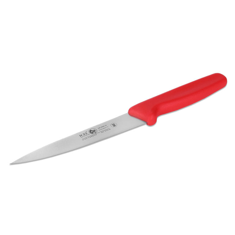 ICEL 5.5" Straight Utility Knife - Pointy Tip