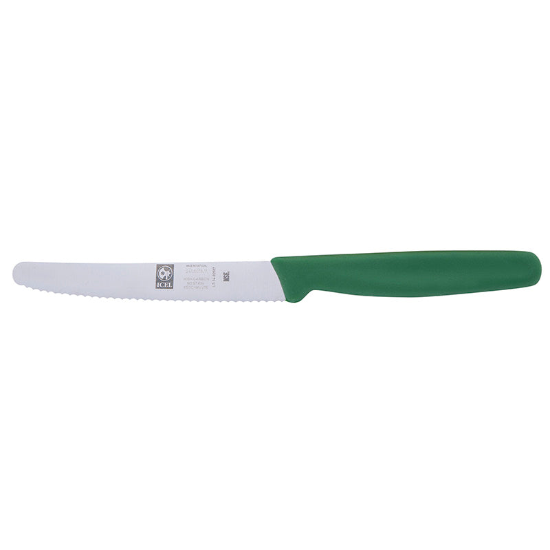 ICEL 3.5" Serrated Paring Knife - Round Tip