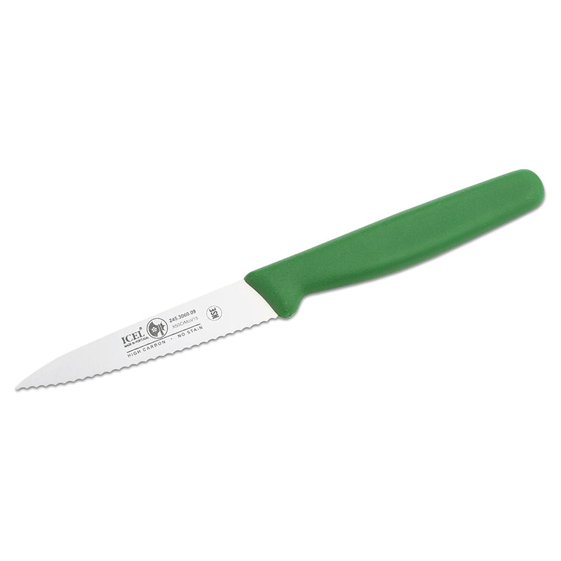 ICEL 3.5" Serrated Paring Knife - Pointy Tip