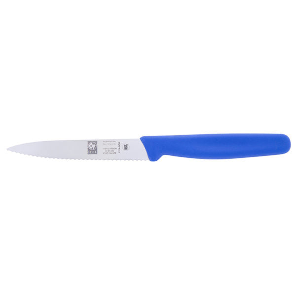 ICEL 4.25" Serrated Paring Knife - Pointy Tip