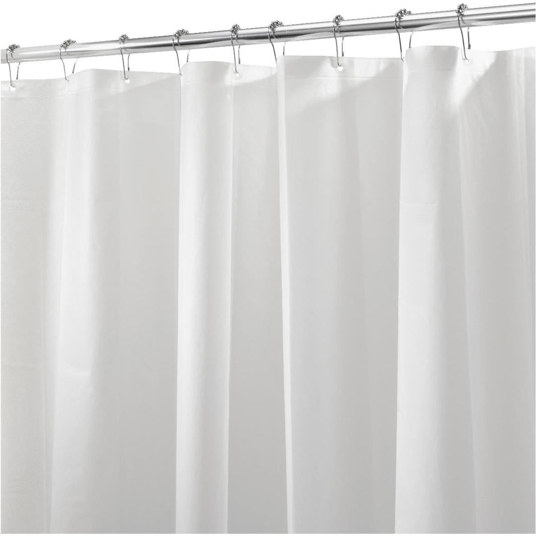 Shower Curtain Liner | Frost | 72 × 72 inches | iDesign