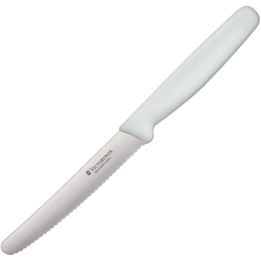 Victorinox Knife 4'' Serrated Round Tip