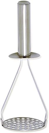 Stainless Steel Potato Masher with Guard | 25.4L x 10.2W cm | Silver | Norpro