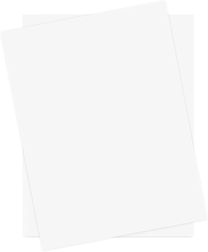 Cardboard White 23" x 35"