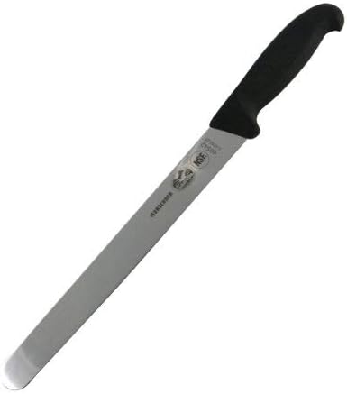 Victorinox Carving Knife 10" | Black Fibrox Handle | Round Tip