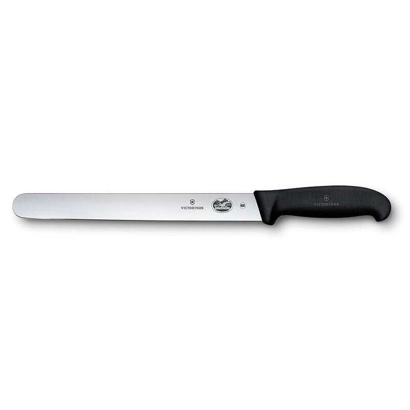 Victorinox Carving Knife 10" | Black Fibrox Handle | Round Tip
