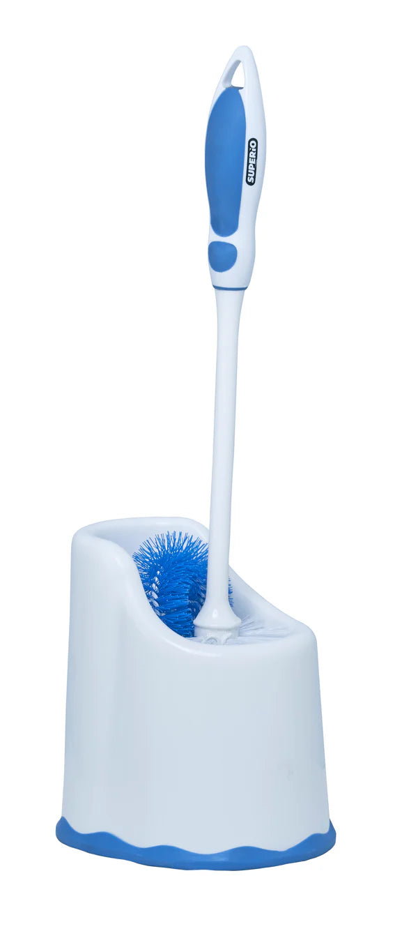 Toilet Brush Set Blue Superio