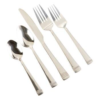 Farberware Flatware Savanah | 20 Pieces | Service for 4 | Stainless Steel