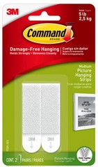 White Picture Hanging Strips 5LB Command