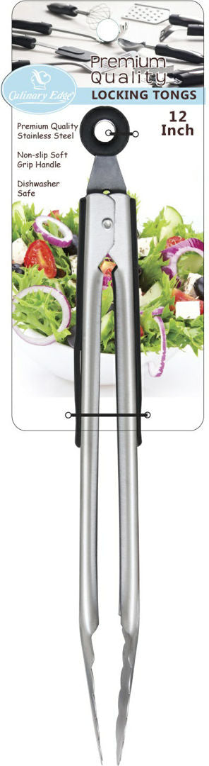 Tongs SS Culinary Edge 12"