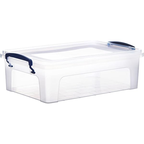 Clear Wheeled Storage Box 42QT