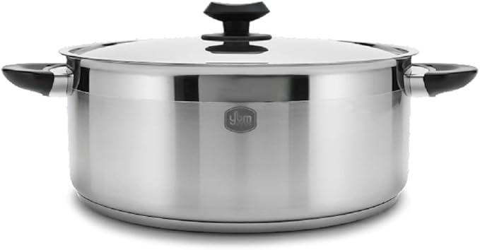 YBM Home Stock Pot | 11QT | Stainless Steel Cookware