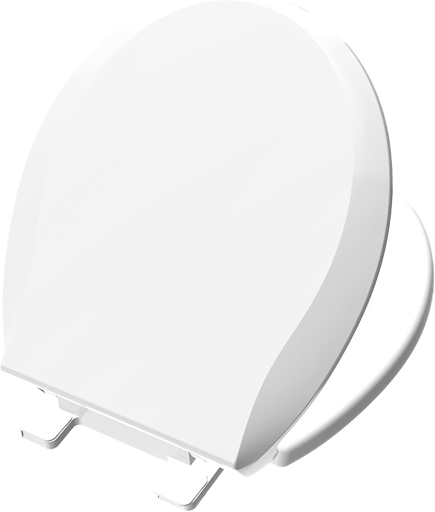 Slow Close Toilet Seat | Round 16.5" White| Soft-Close | Bath Bliss