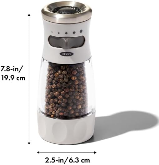 Pepper Grinder Contoured Mess-Free | Model 236421 | OXO Good Grips
