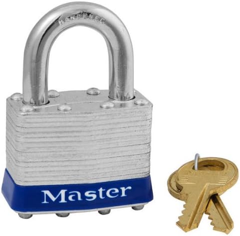 Laminated Steel Padlock 1D | 1-3/4" | Silver | Master Lock