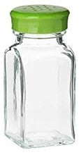 Glass Salt and Pepper Shaker | 3.25" | Green | Trudeau