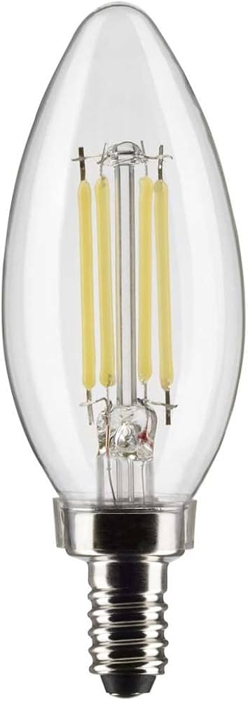 Candelabra Base Torpedo Bulb 5.5W 5000K